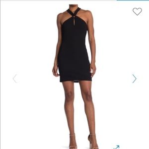 Bcbg bodycon dress (black)